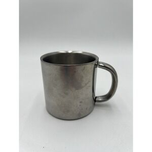 Vintage Coleman Exponent Stainless Steel Camp Mug 12oz Camping Cup